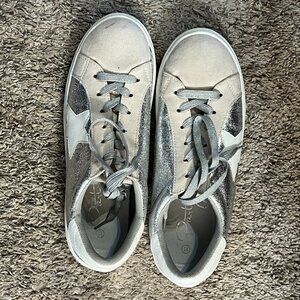 Lace Up Star Sneakers - Size 11 womens